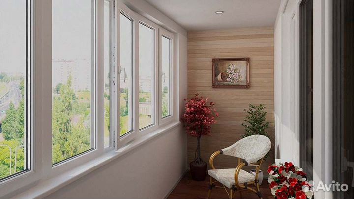 Остекление балконов и лоджий