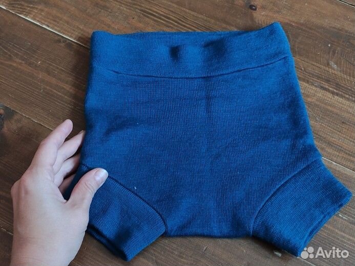 Little pirate пеленальные штанишки мериносовые М