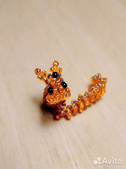 Белка из бисера