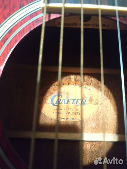 Акустическая гитара Crafter MD-42 TR