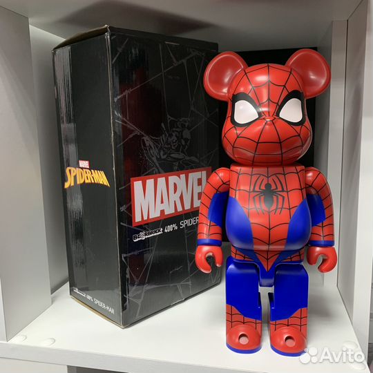 Bearbrick x Marvel Spider-Man 400 оригинал