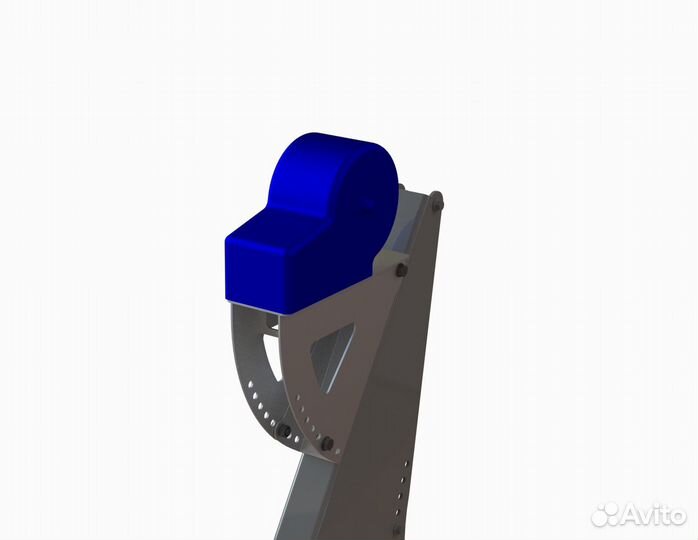 Кронштейн изменения угла положения лебедки прицепа