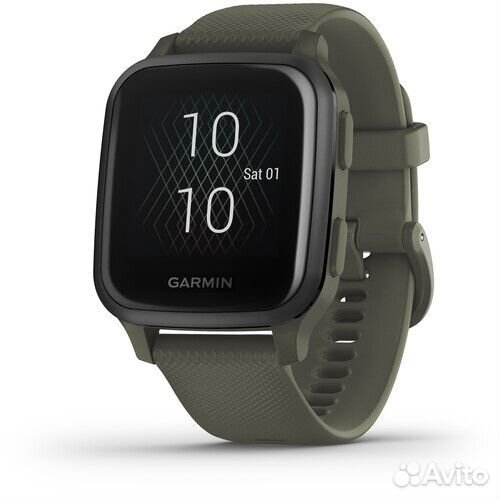 Garmin Venu SQ Music Black / Moss (новые)