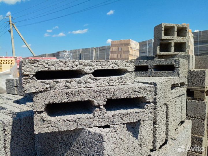 Блок керамзитобетонный
