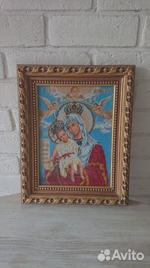 Икона из бисера 