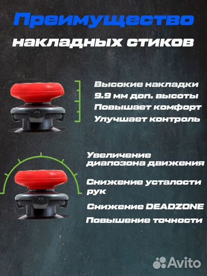 Накладки на стики для PS 4 5