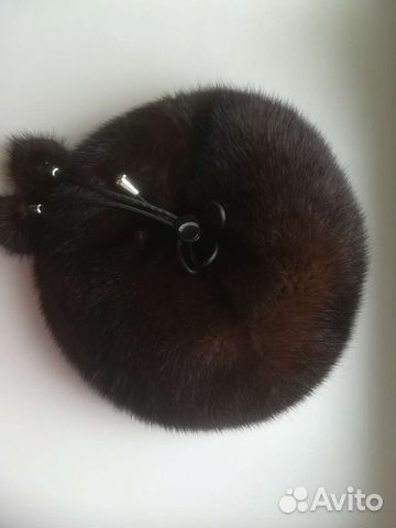 Берет женский норковый