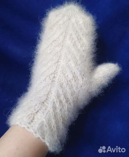 Варежки из собачьего пуха
