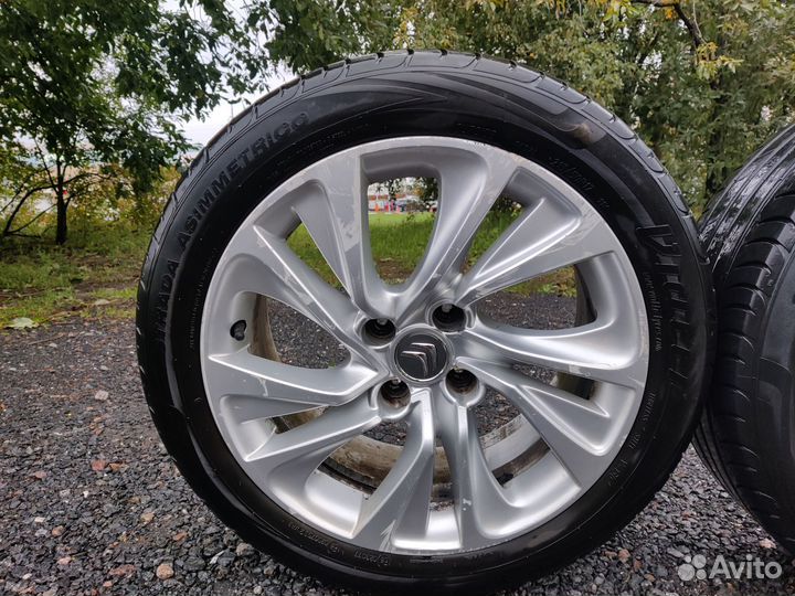 Колеса в сборе R17 Citroen оригинальные Etincelle