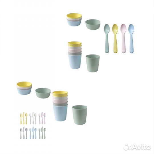 IKEA икея детская посуда