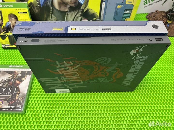 Игровая приставка Microsoft Xbox ONE X Cyberpunk