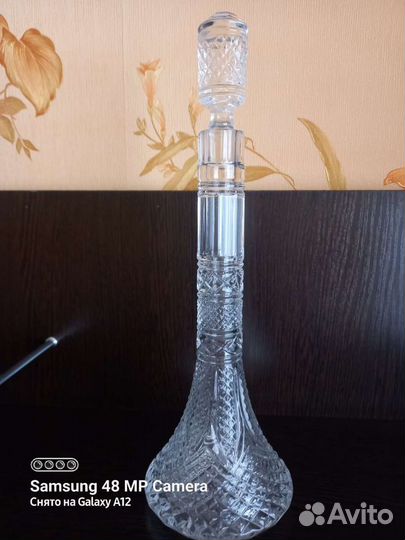 Графин хрустальный СССР