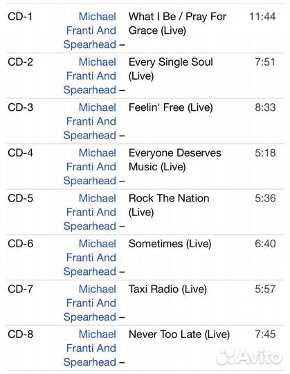 Michael Franti & Spearhead-Live Sydney CD+DVD USA