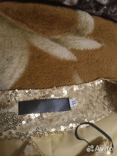 Жилет мужской с блёстками XL