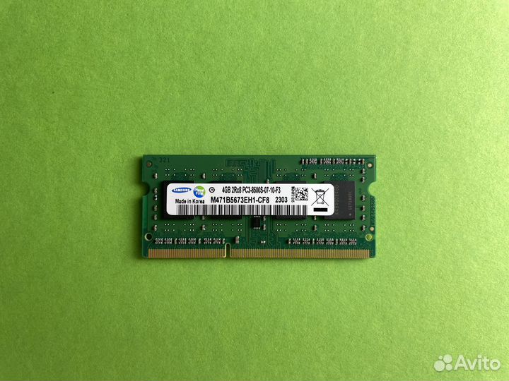 Оперативная Память DDR3 4 GB 1066 MHz Samsung