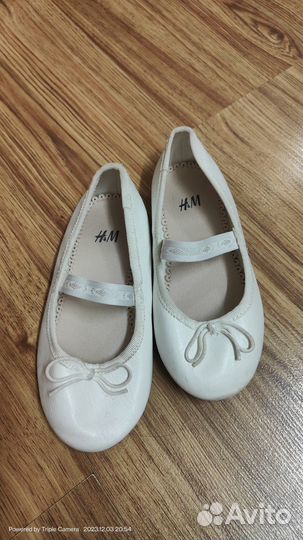 Балетки для девочки h&m