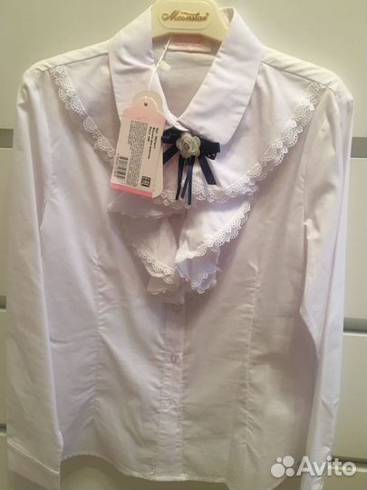 Блузка школьная, нарядная