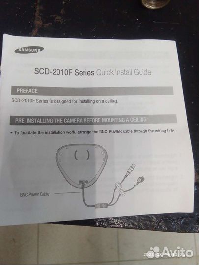 Видеокамера samsung SCD-2010F