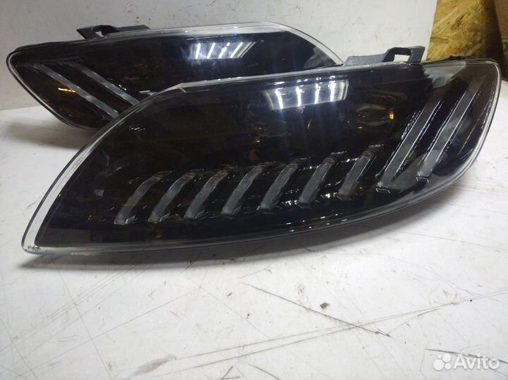 LED фары Ауди Q7 2006-2014