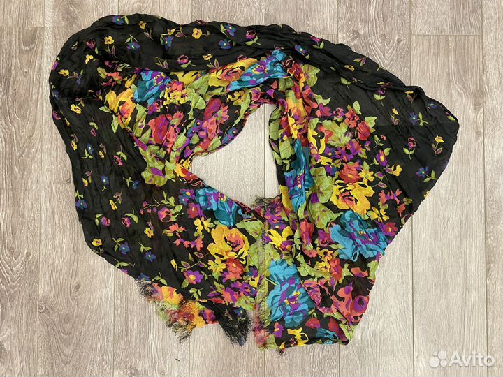 Платок шаль шарф палантин лёгкий яркий