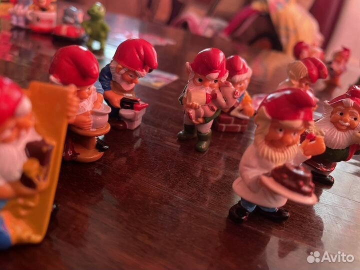 Киндер сюрприз гномы коллекционные