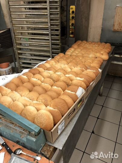 Булочки для бургера