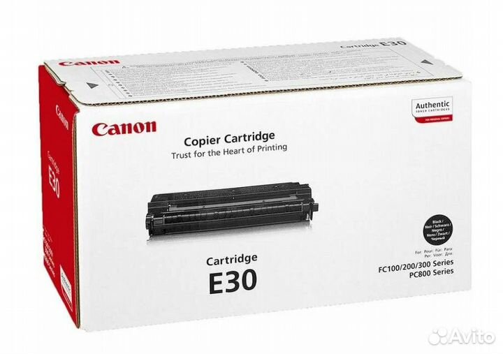Картридж Canon E-30 оригинальный, без упаковки