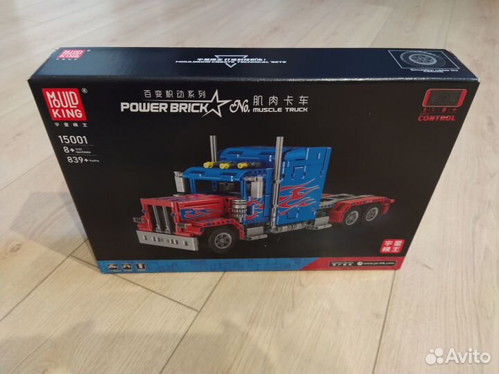 Конструктор Mould King 15001 грузовик Peterbilt с