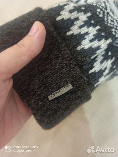 Подростковая зимняя шапка