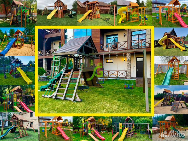 Игровой комплекс для детей на дачу