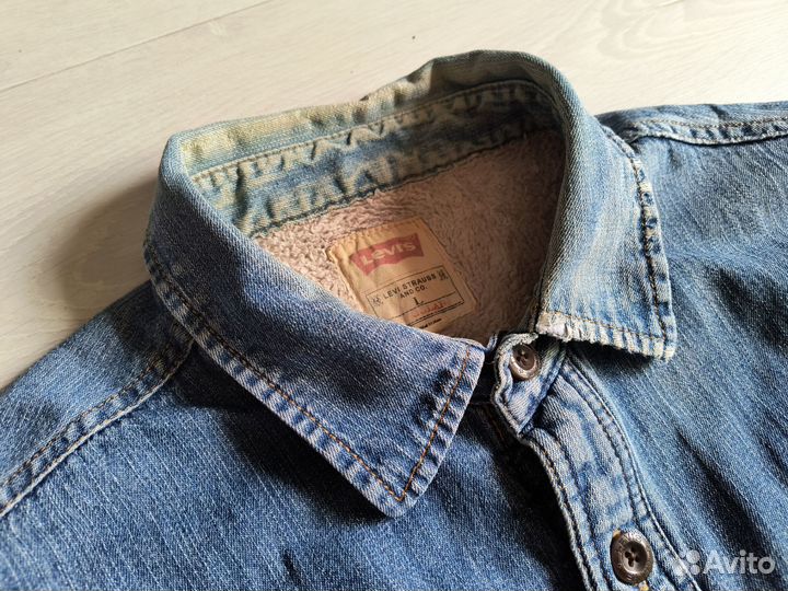 Levi's denim faded overshirt