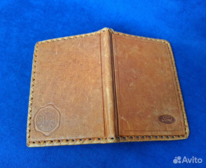 Обложка для автодокументов ручная работа