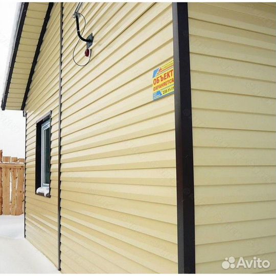 Сайдинг + расчёт материала