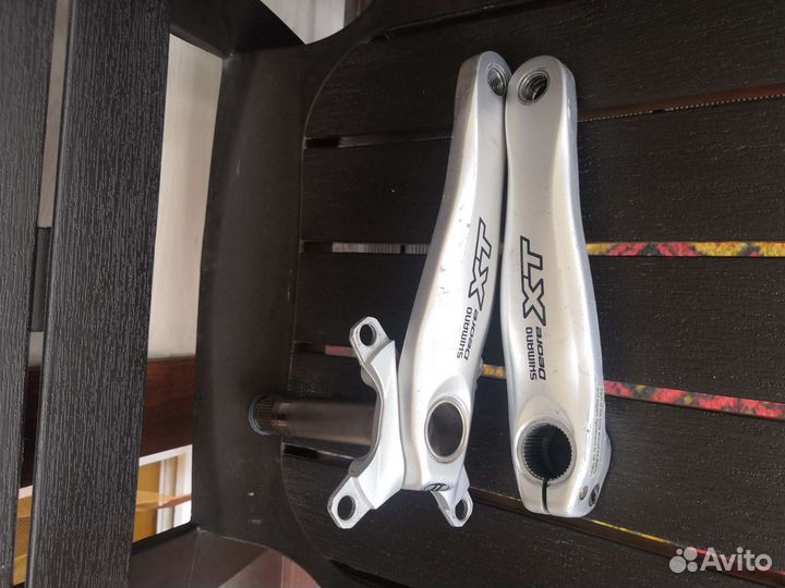 Шатуны shimano deore xt