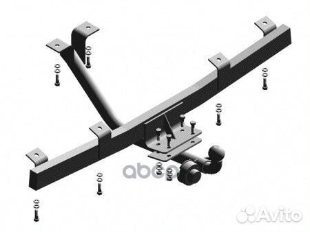 Фаркоп без электрики для а/м LADA Niva, Travel