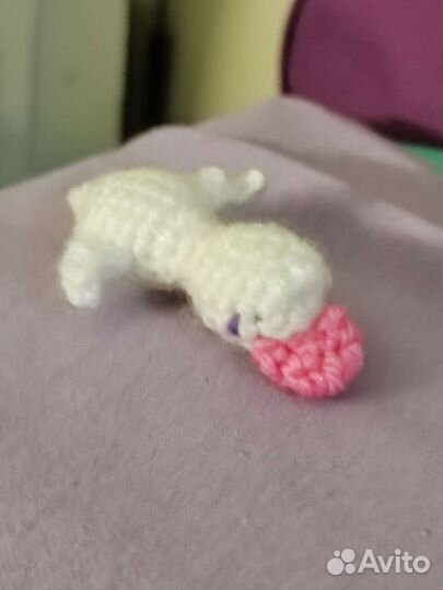 Вязаные игрушки Гусик