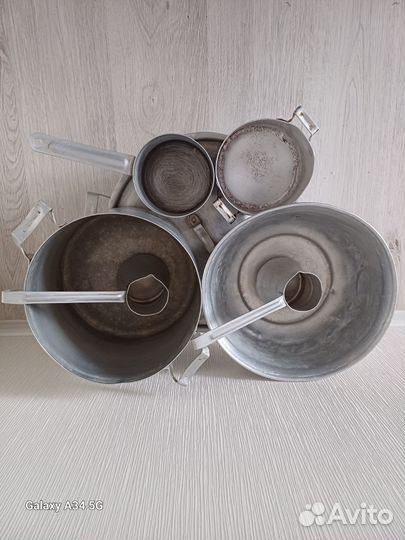 Ковшик,Турка,кастрюли алюминевые вертел СССР