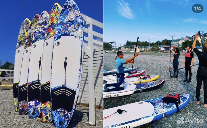 Аренда, прокат сап-серфинг в Лазаревское. Лагерь