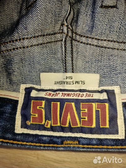 Джинсы Levi's 514 оригинал