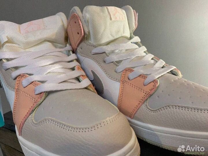 Кроссовки Nike Air Jordan тёплые (Арт.78182)
