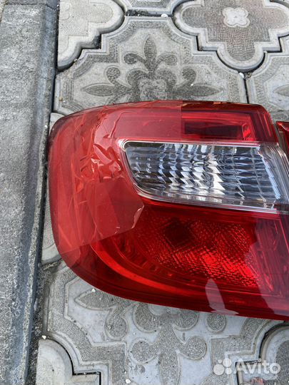 Задние фары на Toyota camry v50