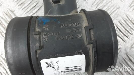 Расходомер воздуха бензиновый porsche cayenne 1 (Z