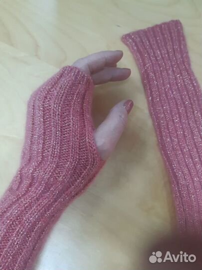 Митенки из итальянской пряжи