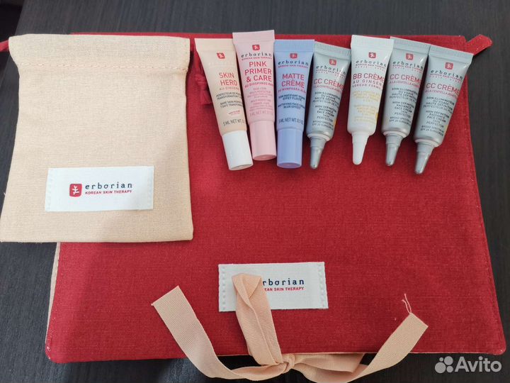 Erborian косметичка с наполнением