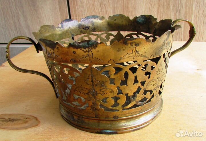 Конфетница. Российская Империя. Латунь