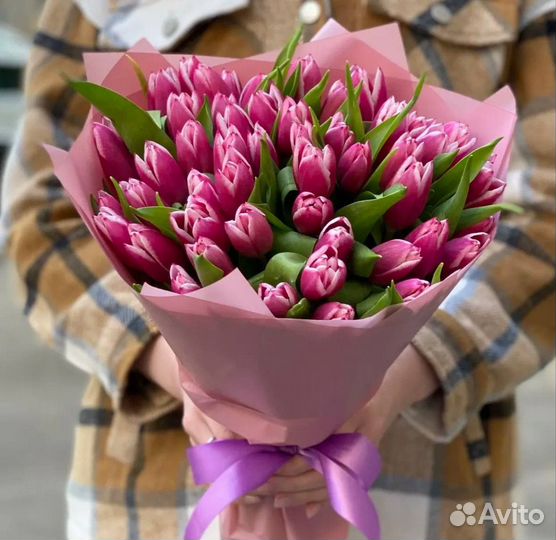 Тюльпаны к 8 марта