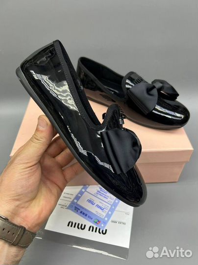 Женские Туфли / Балетки Miu Miu Размеры 36-40