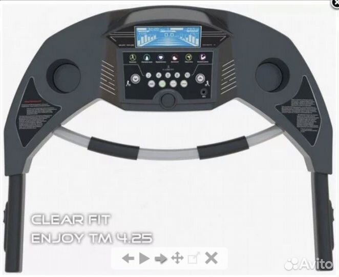 Беговая дорожка clear fit enjoy tm 4.25