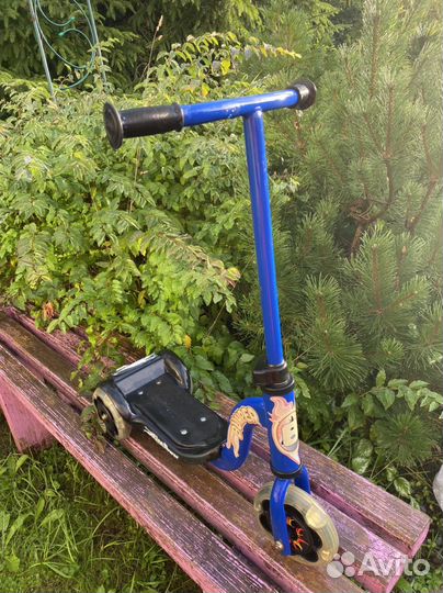 Самокат детский трехколесный bumper