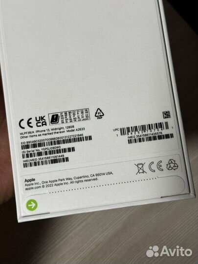 iPhone 13, 128 ГБ